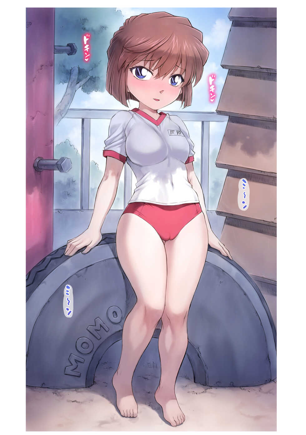 [Mogudan] Haibara Ai Sagyou Layer ヽ(´(ｪ)｀)ノ (Detective Conan) - Page 8