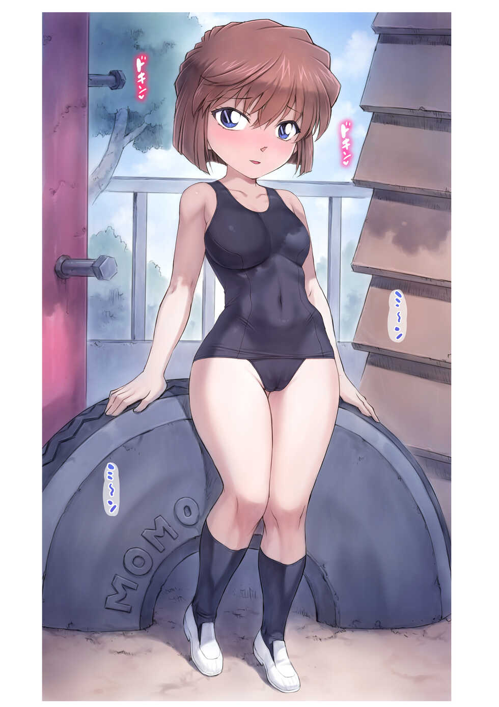 [Mogudan] Haibara Ai Sagyou Layer ヽ(´(ｪ)｀)ノ (Detective Conan) - Page 24