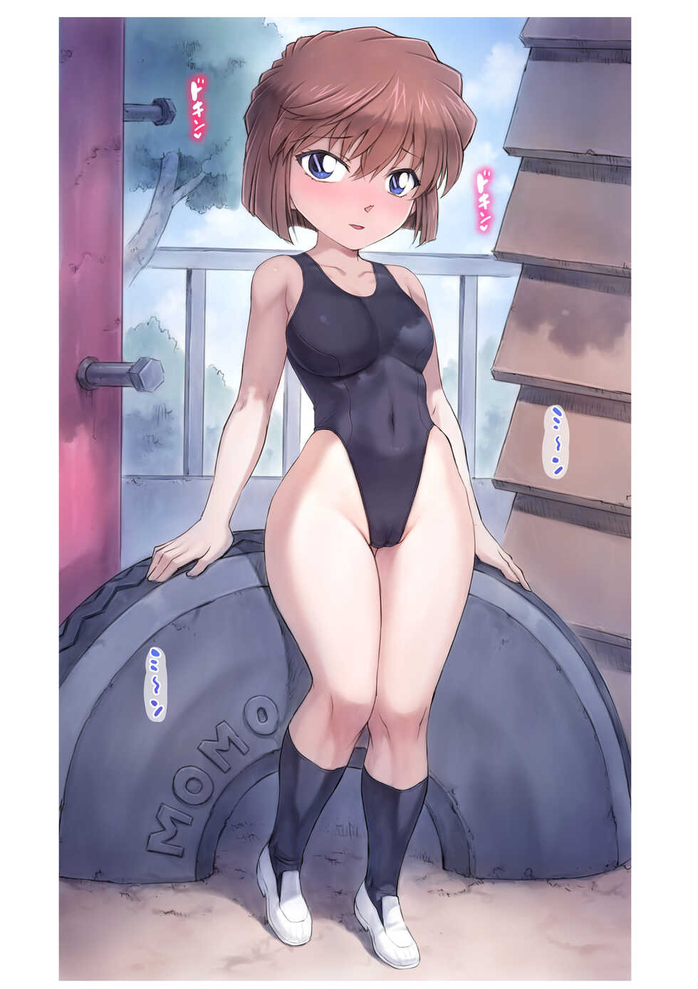[Mogudan] Haibara Ai Sagyou Layer ヽ(´(ｪ)｀)ノ (Detective Conan) - Page 28