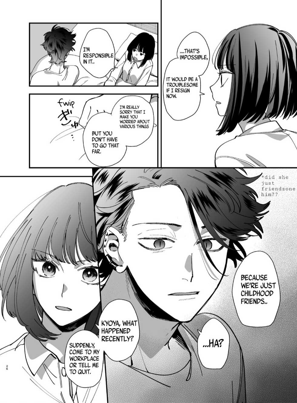 [Umenegi Daimyoujin (Umekoppe)] Sucked Dry By My Vampire Friend | Nekokaburi Kyuuketsuki ni Honenozui made Tabetsuku sareru [English] [Digital] - Page 28