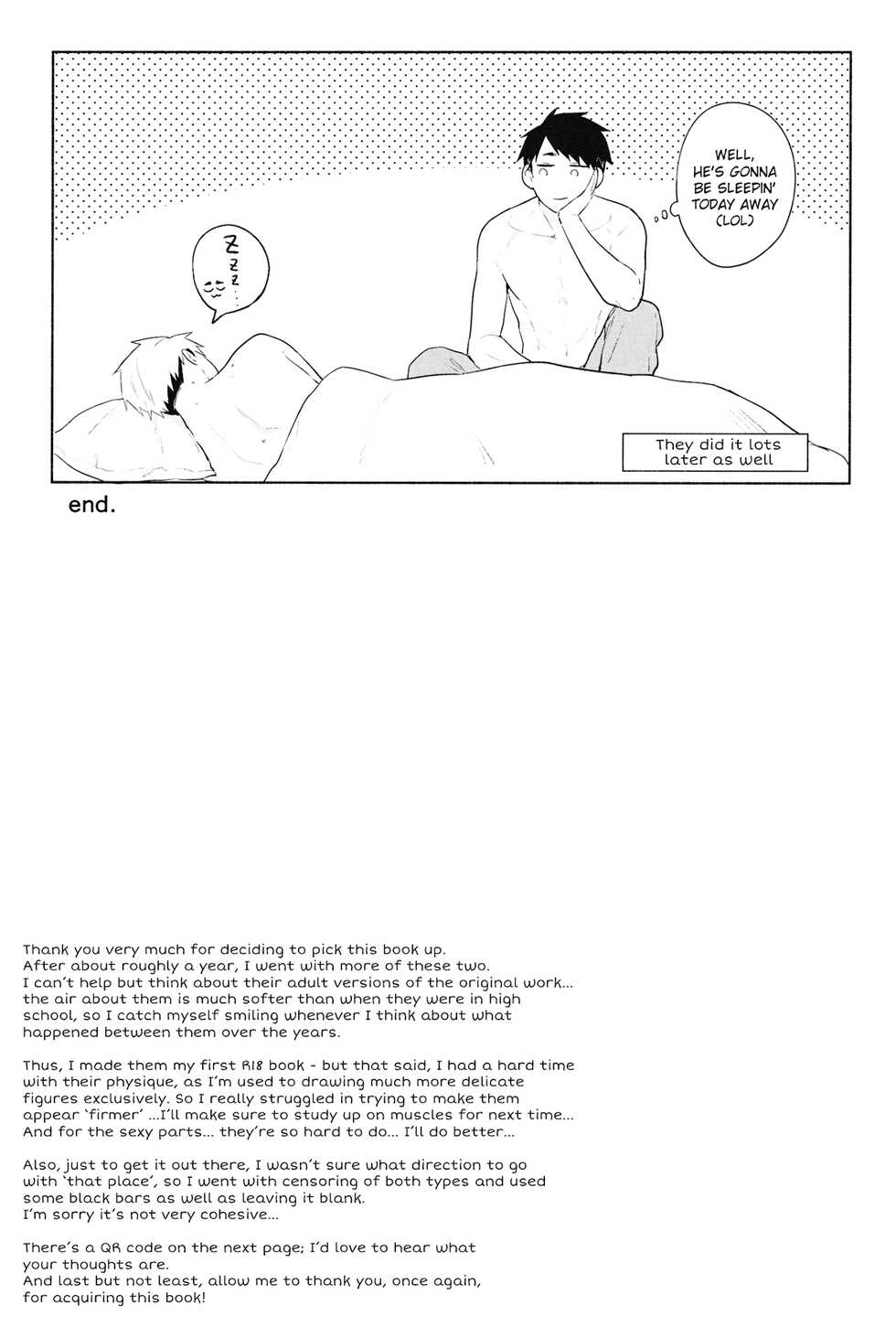 (COMIC1☆17) [-23°C (Arata)] DKL! (Haikyuu!!) [English] {Rainy Scans} - Page 28