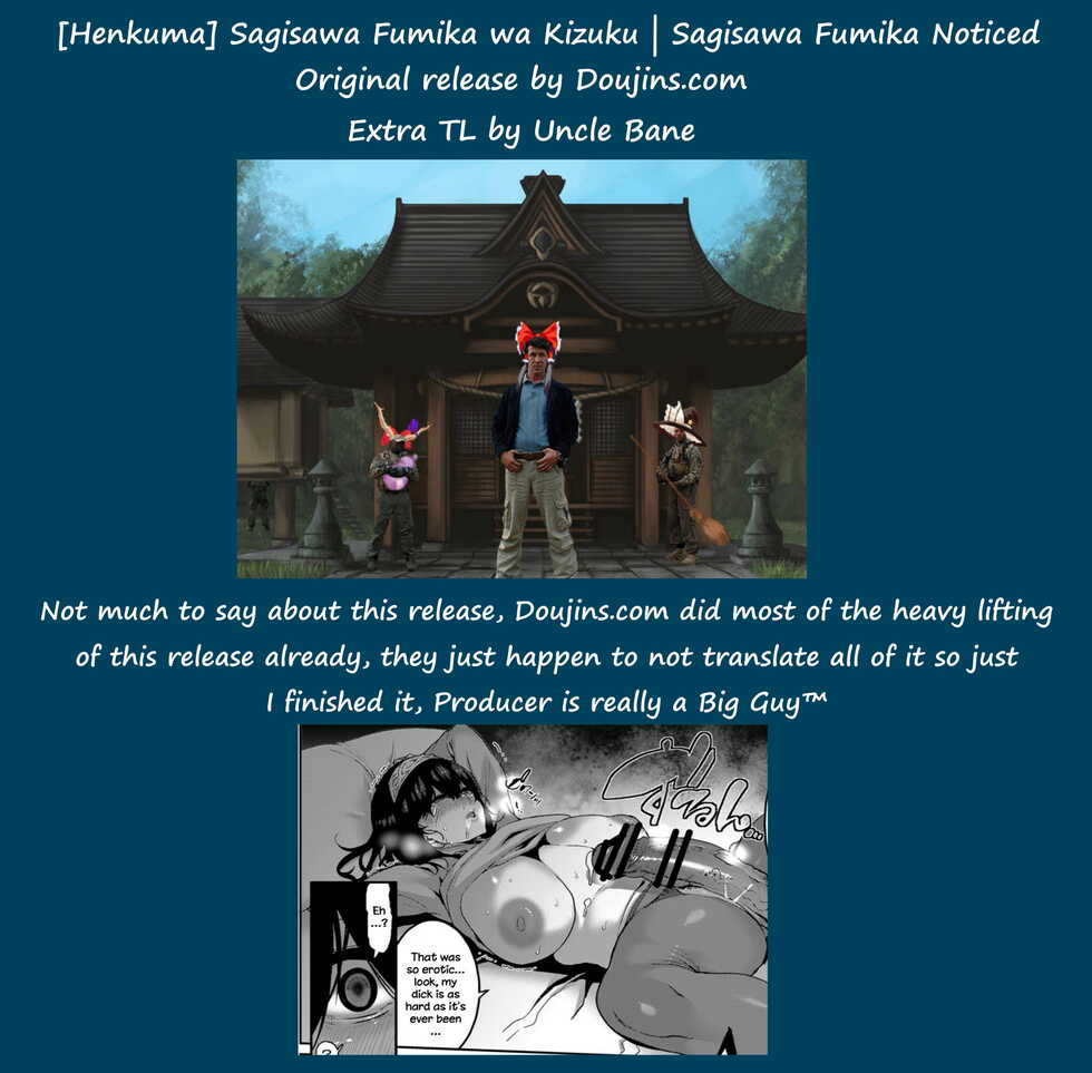 [HBO (Henkuma)] Sagisawa Fumika wa Kizuku | Sagisawa Fumika Noticed (THE IDOLM@STER CINDERELLA GIRLS) [English] {Doujins.com} + Uncle Bane [Digital] - Page 30