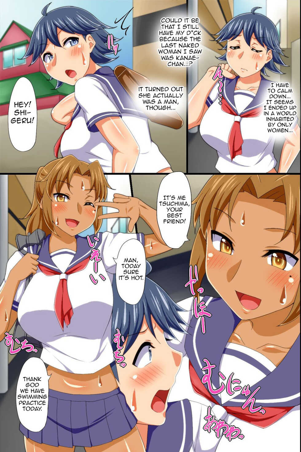[Execio] Yononaka Zenin "Otokonoko" ni Natteita! ~ Aitsu ni Ijirarete Shasei Shite Shimatta Ore [English] - Page 12