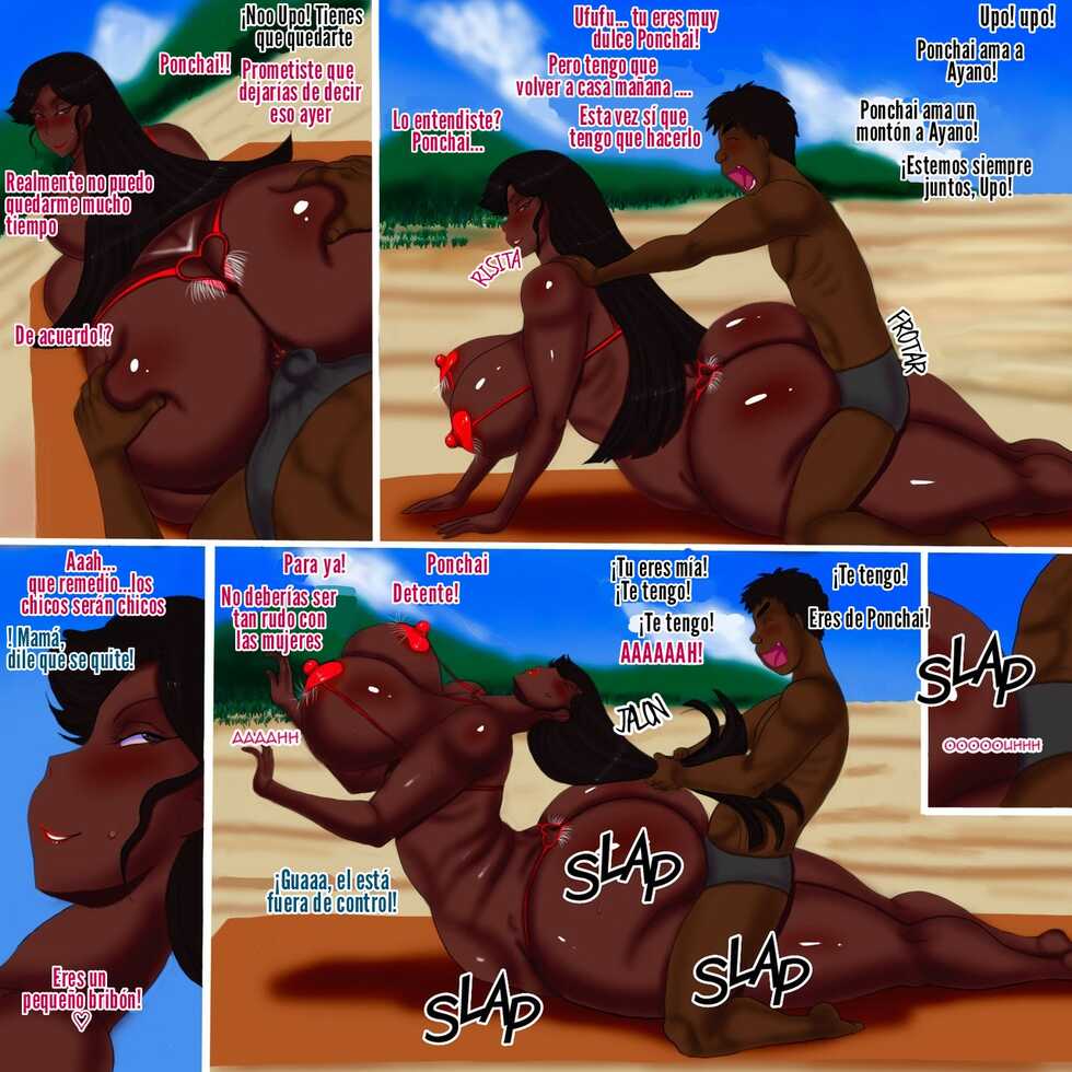 [Akatsuki Souken] Mama to Ponchai | Mamá Y Ponchai [Spanish] [Painapol] - Page 20