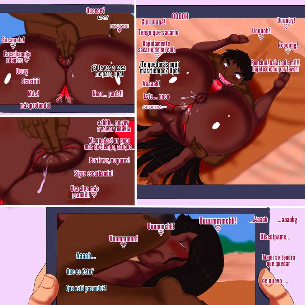 [Akatsuki Souken] Mama to Ponchai | Mamá Y Ponchai [Spanish] [Painapol] - Page 22