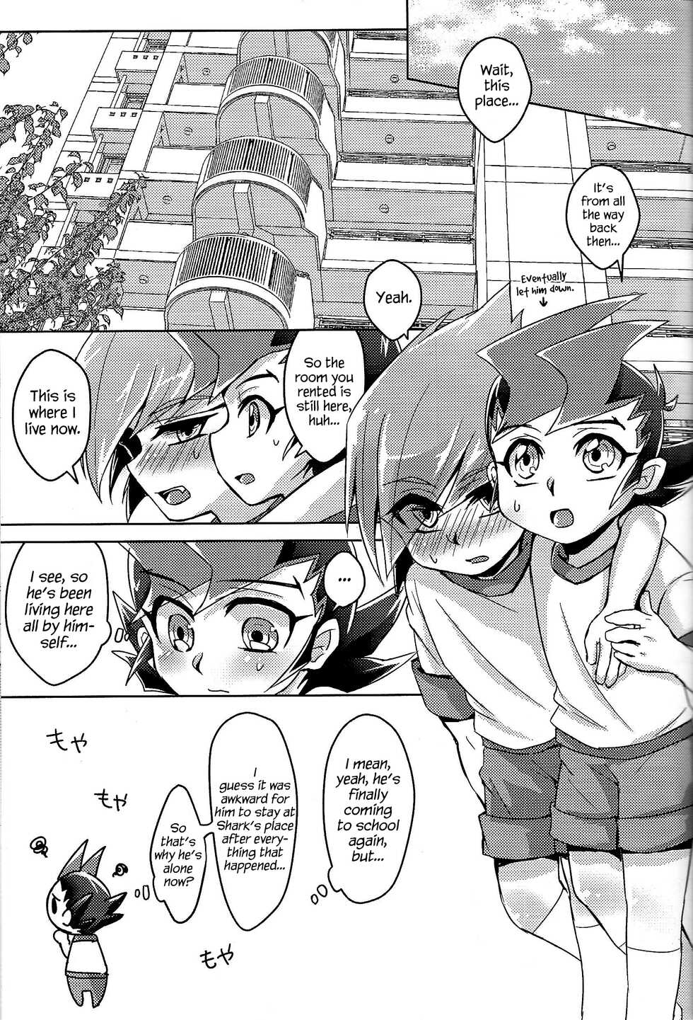 (Sennen Battle Phase 21) [Sankakukona (Hirono)] Shinyuu ga Kaze o Hikimashite (Yu-Gi-Oh! ZEXAL) [English] {Hennojin} - Page 8