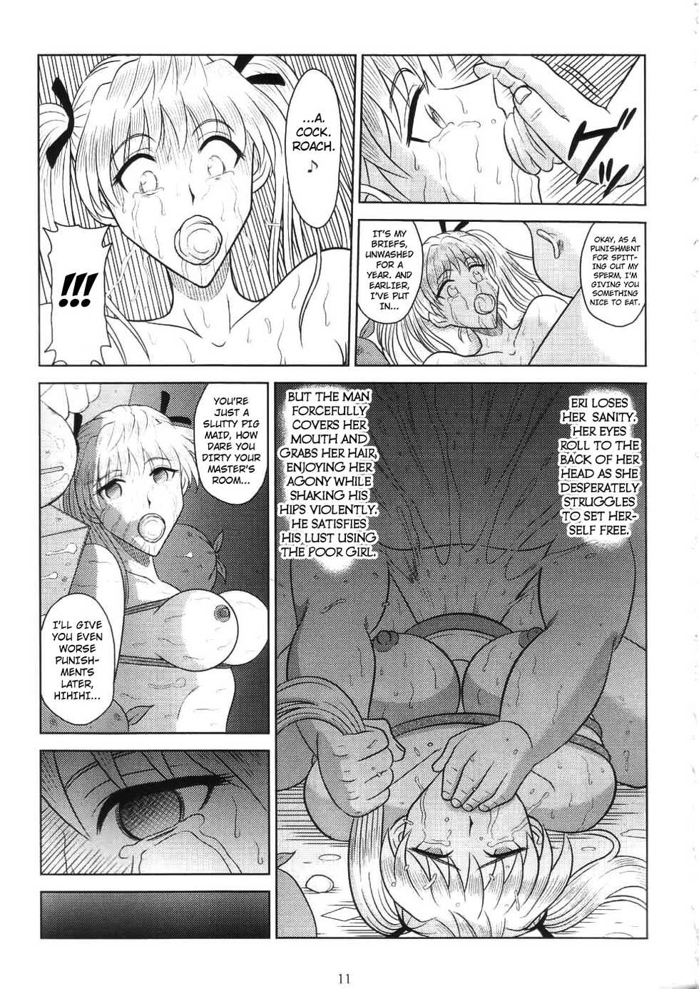 [Akiyama Production (Cloud Shouta)] Slave Rumble 7 (School Rumble) [English] [Kuraudo] - Page 10