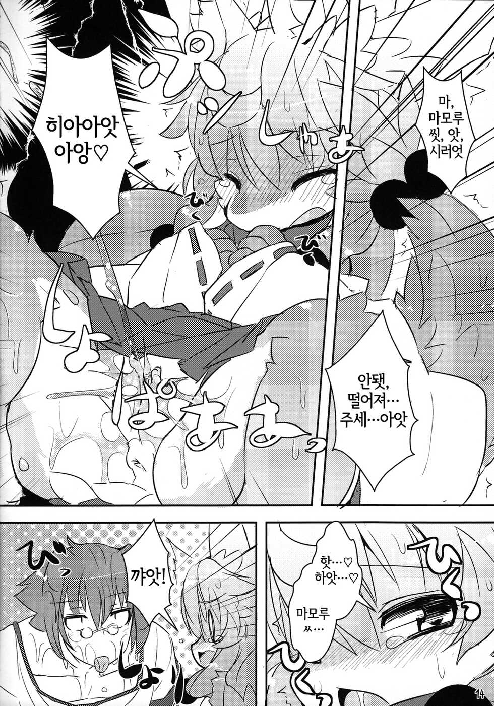 (C82) [Nyankone (Ro)] Kami-sama no Omiki [Korean] [LWND] [Decensored] - Page 13
