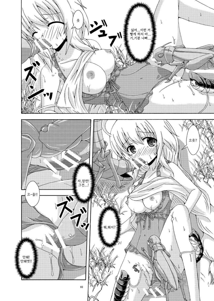 [Dream Project (Yumeno Shiya)] Gaichuu no Wana ni Goyoujin | 해충의 함정에 조심 (Flower Knight Girl) [Korean] [Digital] - Page 9