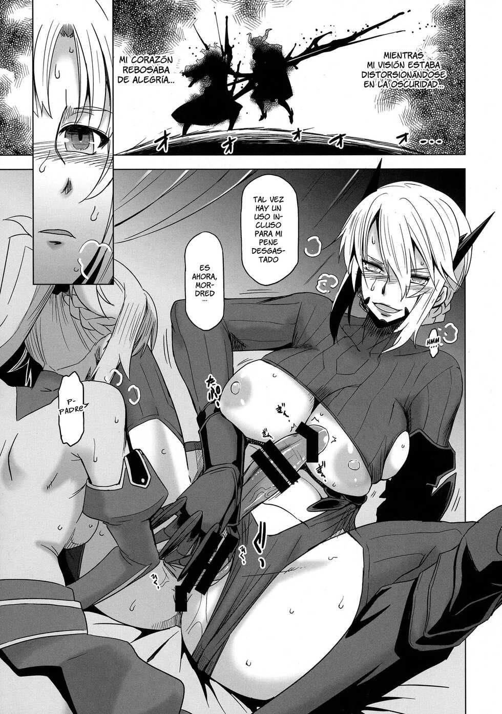 (Futaket 13) [HGH (HG Chagawa)] HGUC #09 Waga Uruwashiki Chichi e no xxx (Fate/Grand Order) [Spanish] [Allen Translations] - Page 19