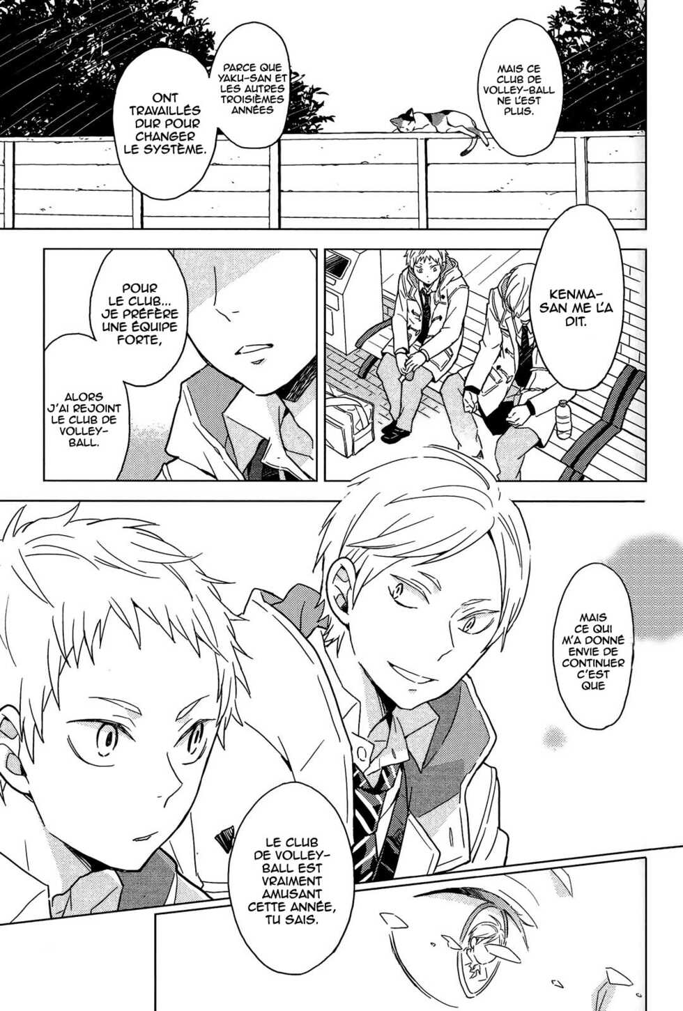 (RTS3!!) [100k (Matsumoto Miyoko)] Lion Jihen (Haikyuu!!) [French] [DJ Team] - Page 20