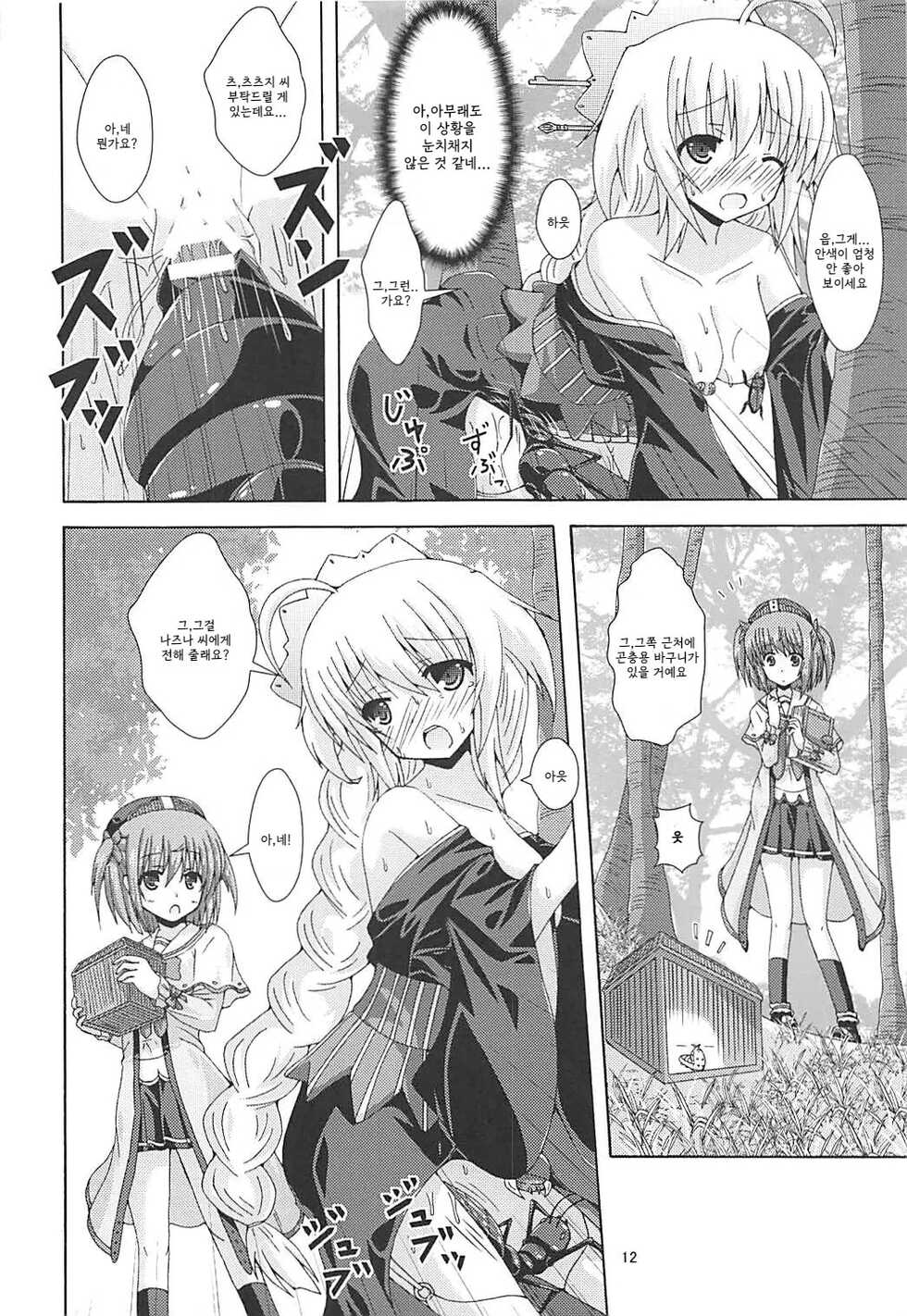 (Jabjab Maidoari! 5) [Dream Project (Yumeno Shiya)] Tokushu Ninmu wa Kiken ga Ippai | 특수 임무는 위험이 가득 (Flower Knight Girl) [Korean] - Page 11