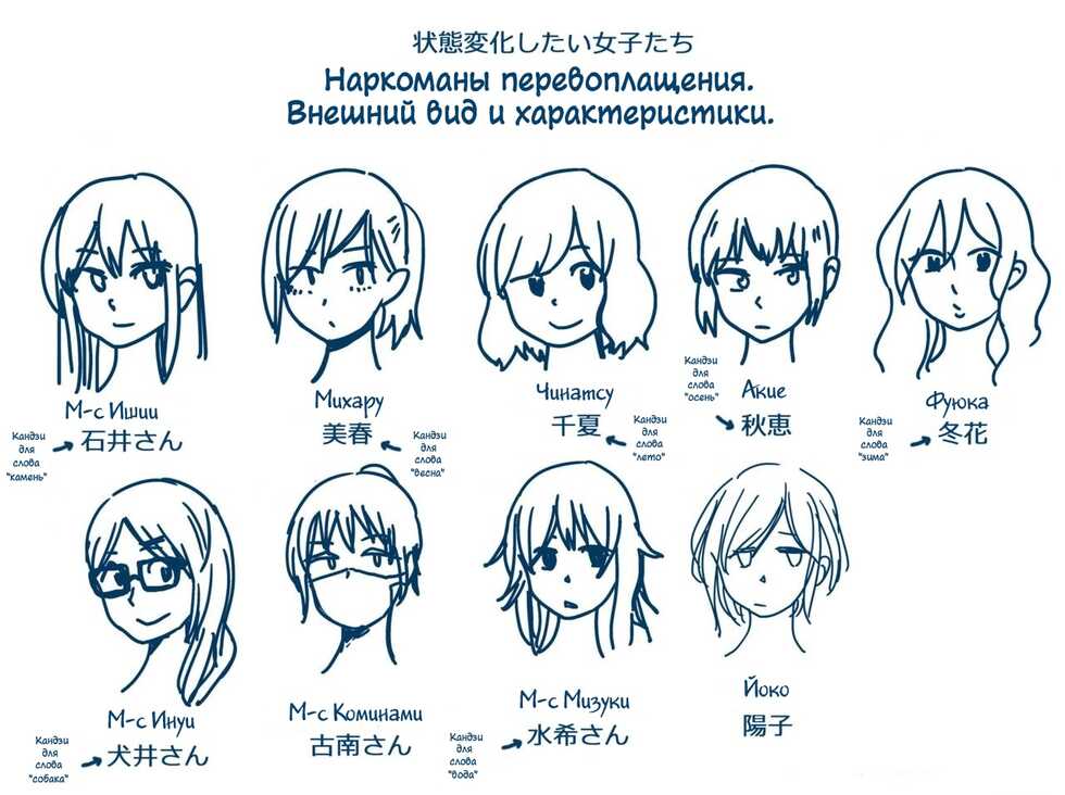[Hazuki] Sekka Shite Konagona ni Saretai Joshi | Девушка, которая пожелала стать каменной и быть растертой в порошок [Russian] [﻿Крылатый] - Page 9