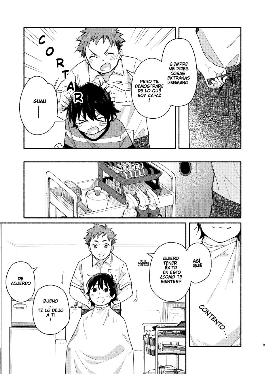 [Mugisabou (Kuromame Mugicha)] little BLUE [Spanish] {Mango} [Digital] - Page 9