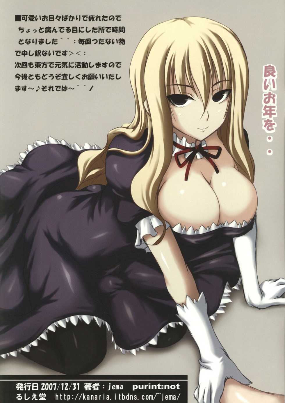 (C73) [Ruciedo (jema)] OK-NE D+ (Touhou Project) - Page 11