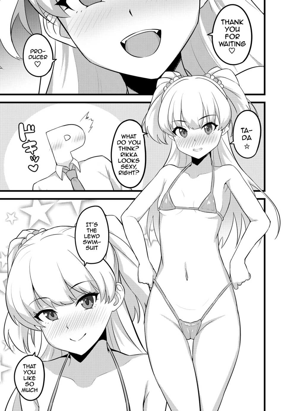 [Hadairo Crayon (Hadacra)] P-kun tte Honto ni Kore ga Suki da yo ne | You Really Like This Kind of Thing, Don't You P-kun? (THE IDOLM@STER CINDERELLA GIRLS) [English] {Doujins.com} [Digital] - Page 2