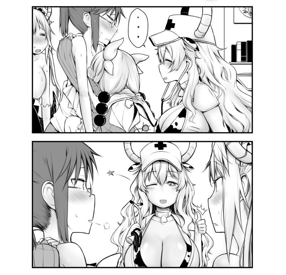 [Yuriwhale] Milky Day (Kobayashi-san Maid Dragon) [Spanish] [ATEV Translations] - Page 5