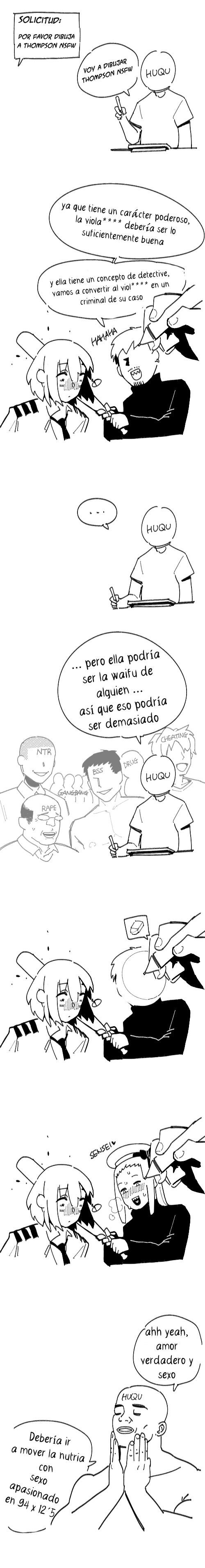 [HUQU] Thompson (Girls' Frontline) [Spanish] [jajajajasxd] [Decensored] - Page 11