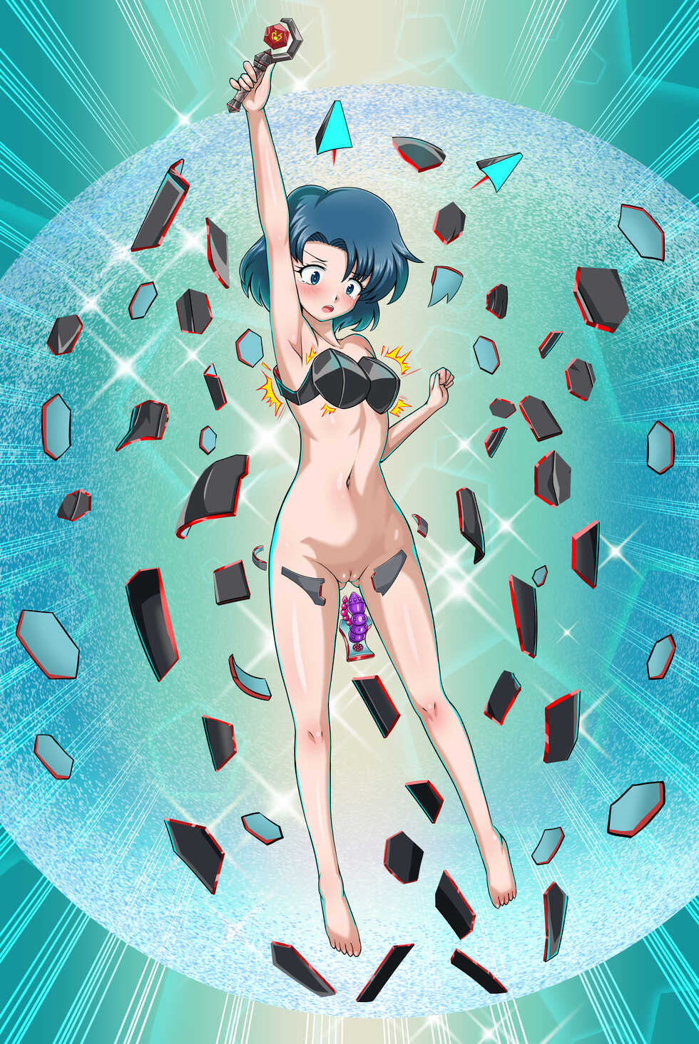 [Cyber] Sailor Mercury Transformation Is Corrupted Into Neuroi - Page 10