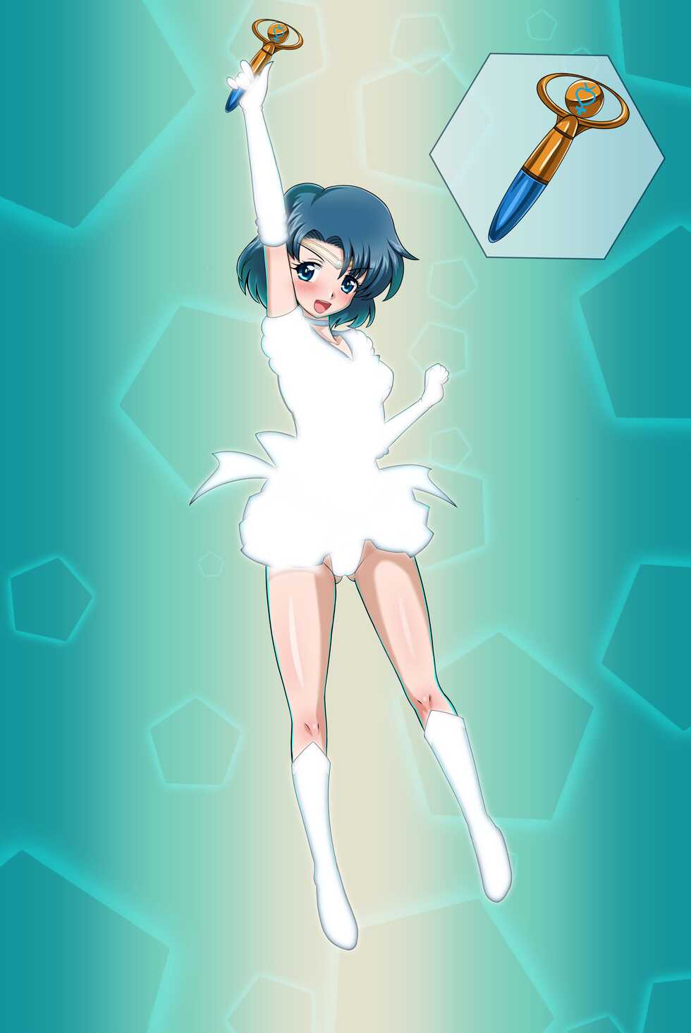 [Cyber] Sailor Mercury Transformation Is Corrupted Into Neuroi - Page 20