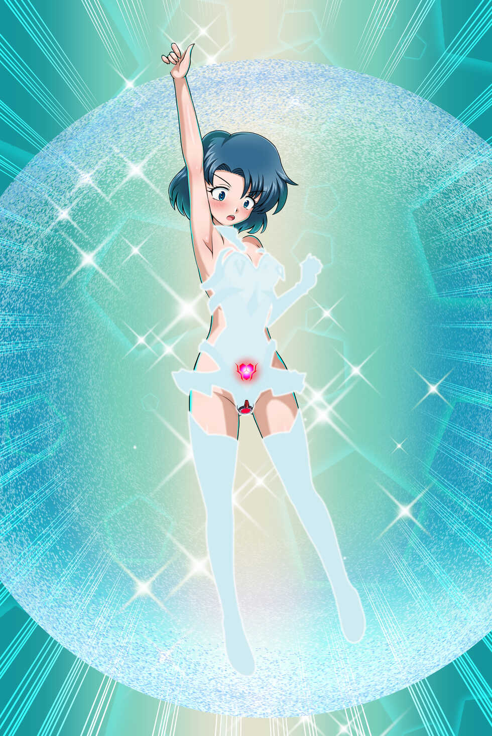 [Cyber] Sailor Mercury Transformation Is Corrupted Into Neuroi - Page 29