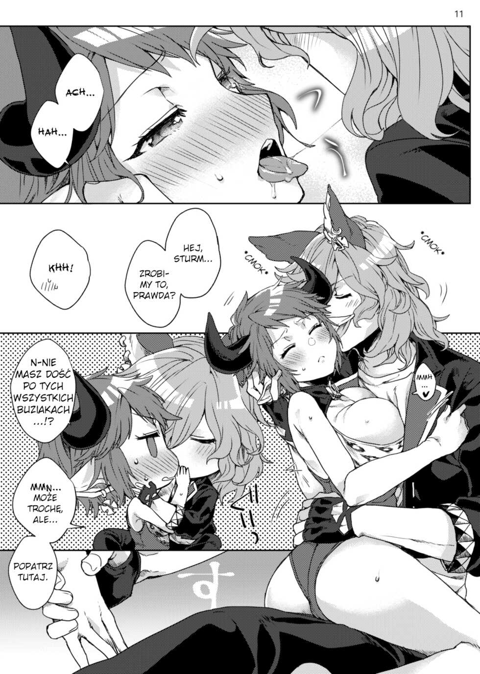 [Hachimitsu Romance (Eno Yukimi)] Amayaka ni Kaoru | Słodka Woń (Granblue Fantasy) [Polish] [Halny] [Digital] - Page 10