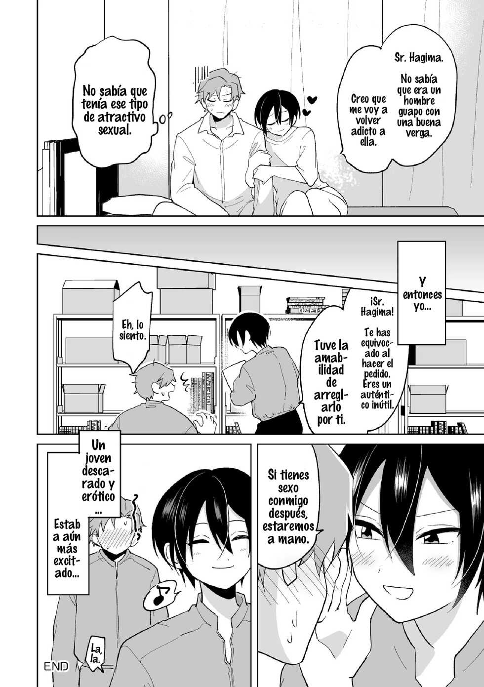 [Ohenari] Namaiki na Kouhai ni Omocha ni Sarete Doutei Ubawaremashita [Spanish] [Daisuki Trap] - Page 23