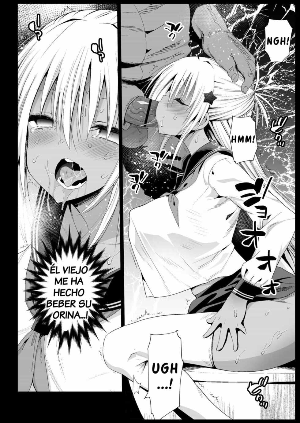 [Eromazun (Ma-kurou)] Kyousei Enkou 5 ~Kuro Gal JK o Kane de Dakitai~ [Spanish] [jaguarlo] [Digital] - Page 10