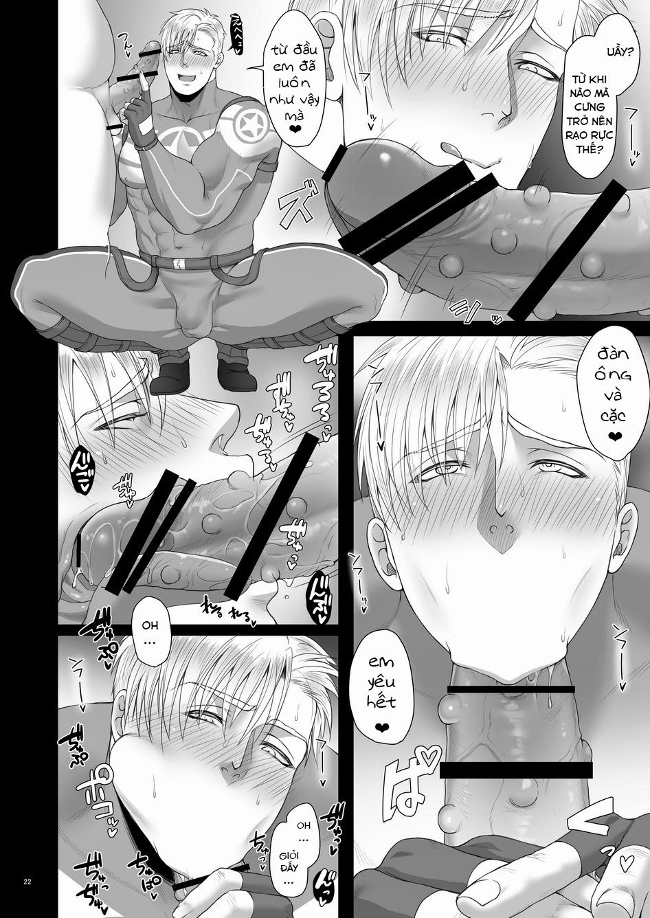 (C84) [MA2 (Momose Sei)] MOB (Avengers) [Vietnamese Tiếng Việt] - Page 23