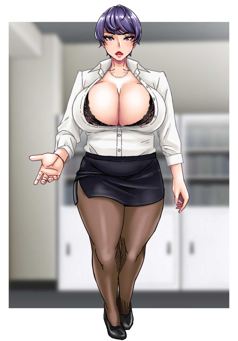 [Hamasei (Tetsukui)] Hyoujou ga katai senpai OL no yawarakai tokoro - Page 38