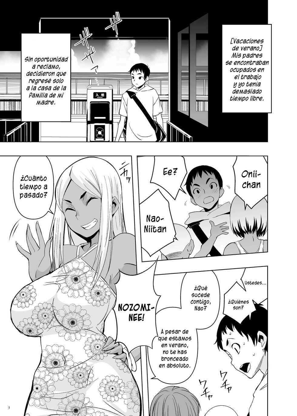 [Mama-san Ballet (Kanon)] Natsuyasumi, Yanmama no Oba to [Spanish] [SYLAR] - Page 2