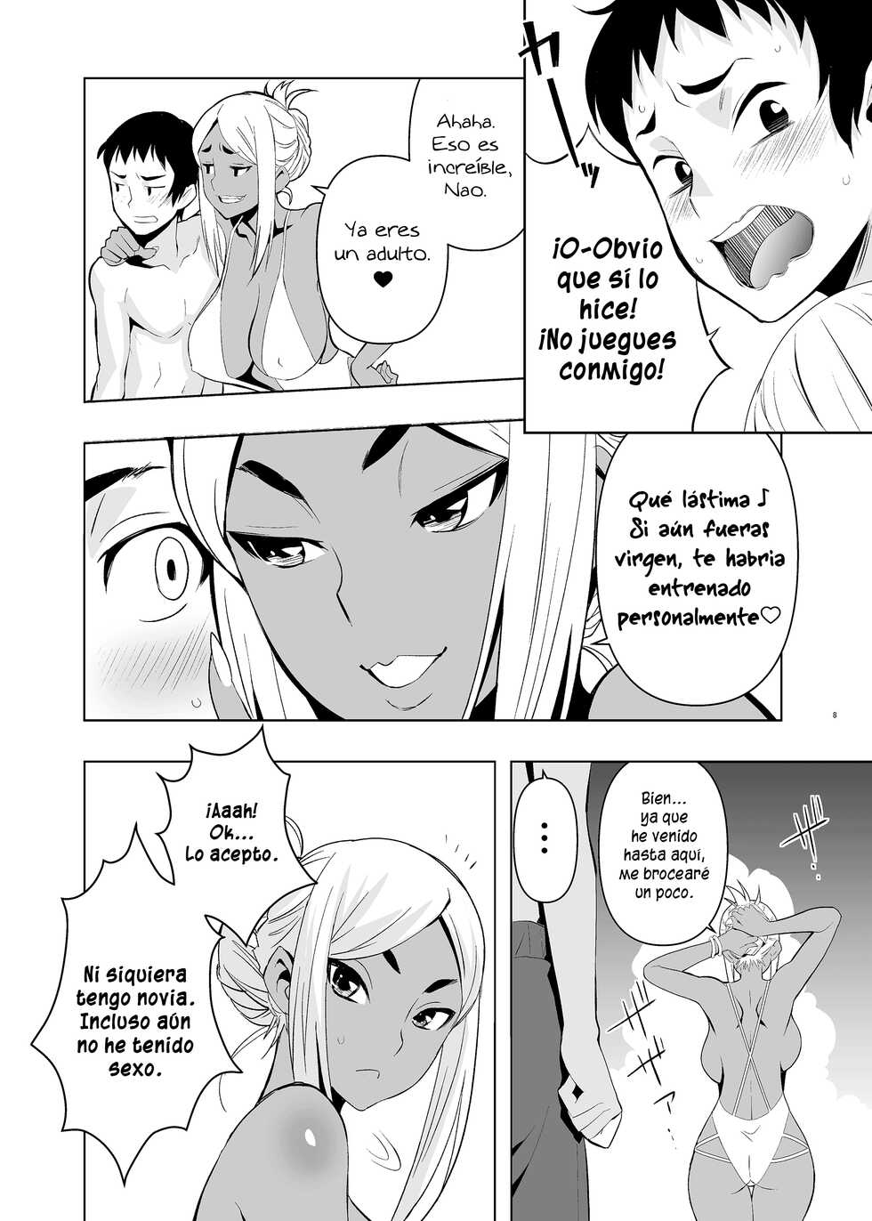 [Mama-san Ballet (Kanon)] Natsuyasumi, Yanmama no Oba to [Spanish] [SYLAR] - Page 7