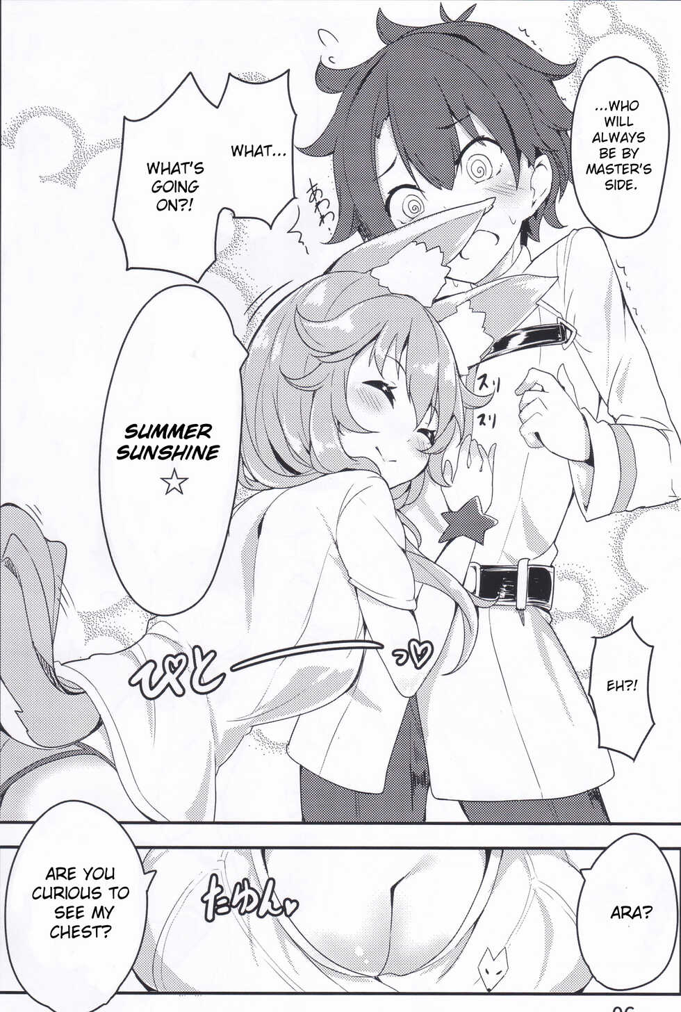 (C92) [caipirinha (Harumari)] Sunshine love! (Fate/Grand Order) [English] - Page 5