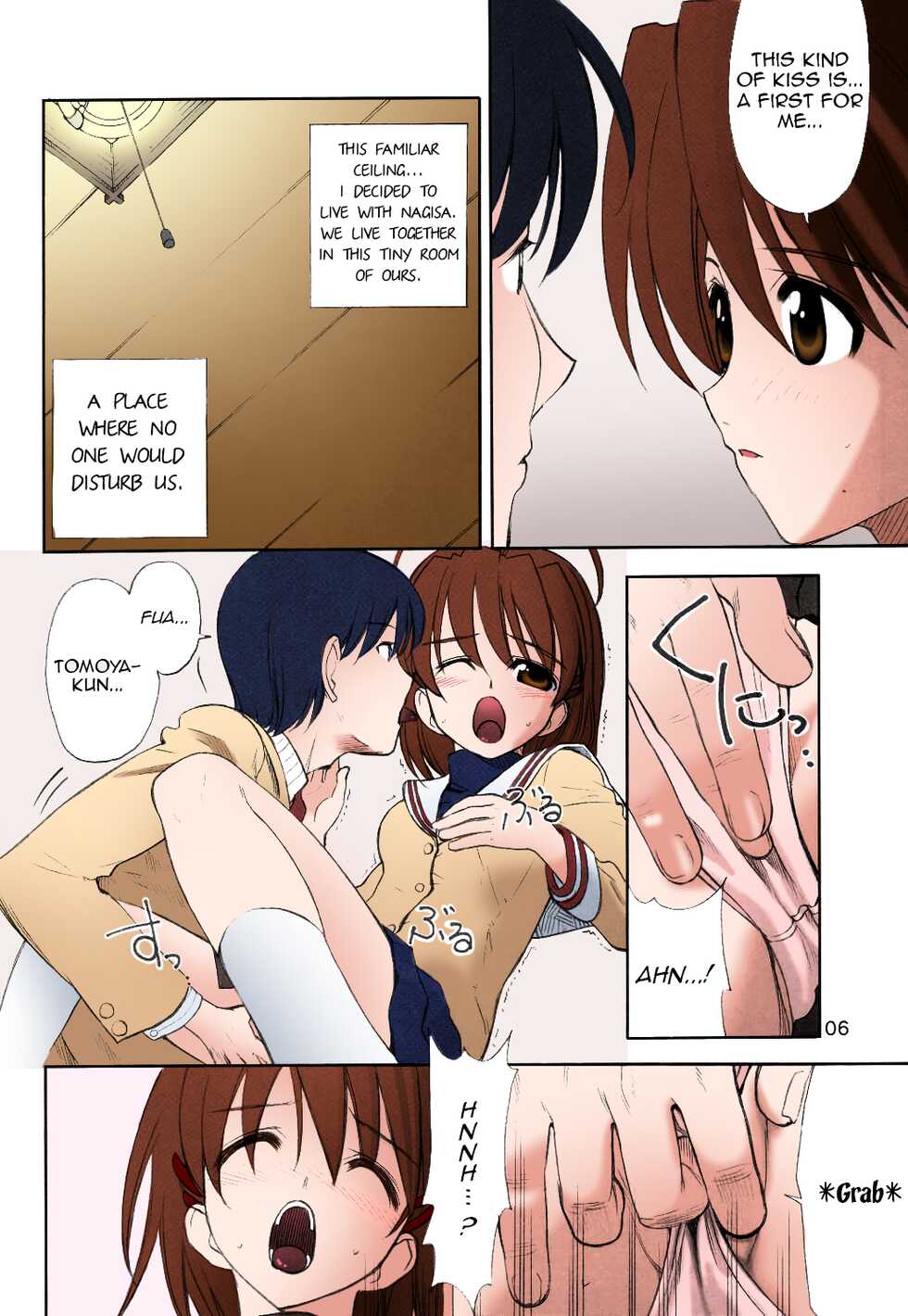 (C66) [UGEMAN (Ugeppa)] Maki Clannad (Clannad) [English] [Comfy Pillow Scans] [SPDSD] [Colorized] [Decensored] - Page 5