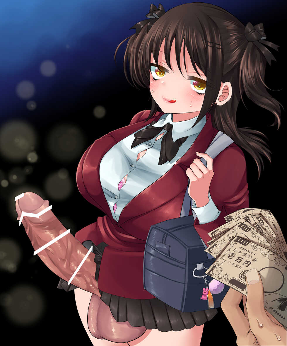 [Sakazaki/pekopekosan] Futa Girl Gracefully Invites a Socially Inept Person Who Can't Say Anything to Blow a Load With Her [EN] - Page 5