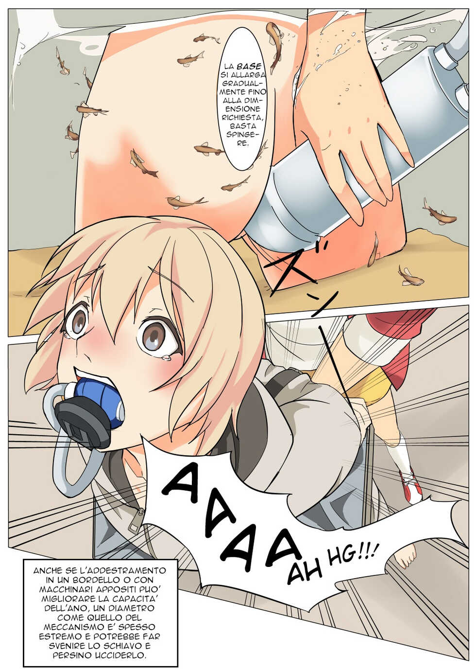 [Hakuyagen] Ningen Suisou Human Fish Tank [Italian] - Page 8