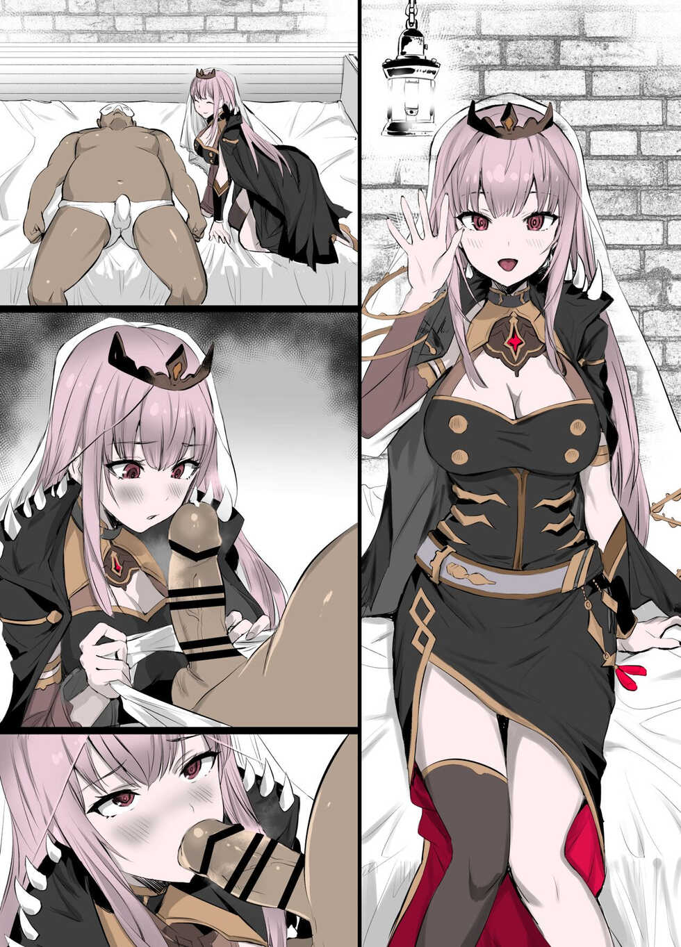 [PUKARA] Mori Calliope-chan no Ura Haishin | Le Stream secret de Mori Calliope (Mori Calliope) [french]  [colorized] - Page 6