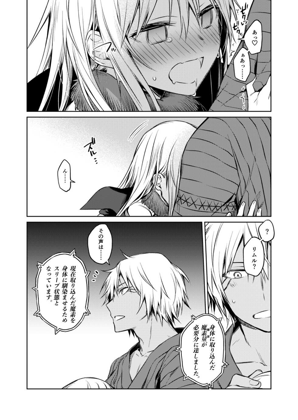 [Kuusou Kyuuka (Mikoto Kei)] Tokunou! Boufuu Maso (Tensei Shitara Slime datta Ken) [digital] - Page 14