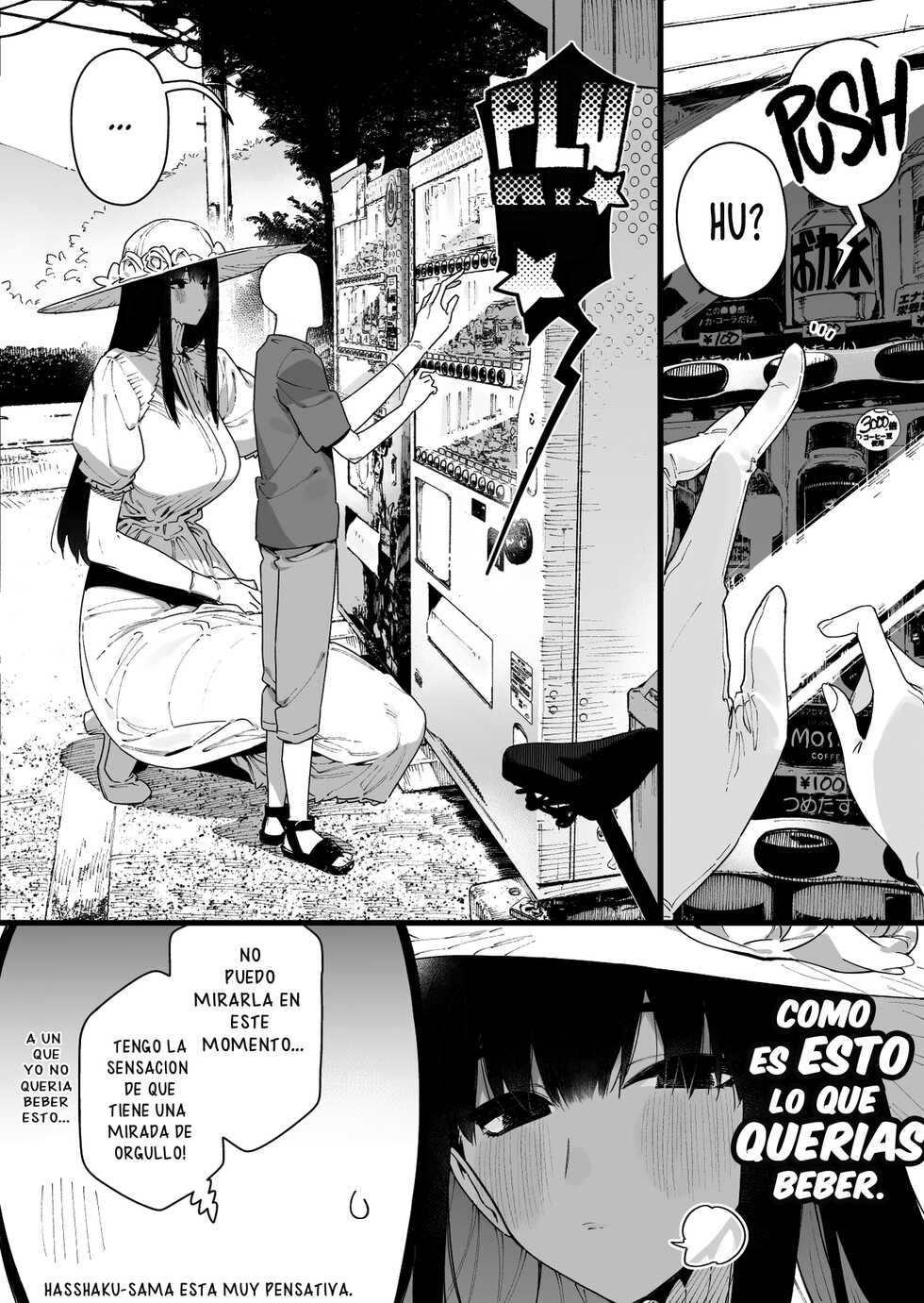 [Gyuutan Teishoku e no Koi] Shigoto o Yameta node Nido to Kicha Dame to Iwareta Inaka ni Kaette Kitara Dekkai Onnanoko no Kai ni Mechamecha ni Sareru Hanashi Zenpen [espanol] - Page 31