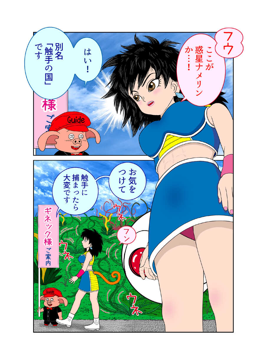 [riffle shuffle]Sawarite no Kuni Shippo no tsuita Sentoushuzoku (mesu) (Dragon Ball) - Page 5