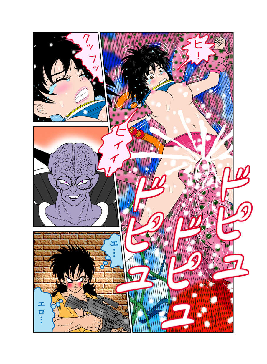 [riffle shuffle]Sawarite no Kuni Shippo no tsuita Sentoushuzoku (mesu) (Dragon Ball) - Page 28