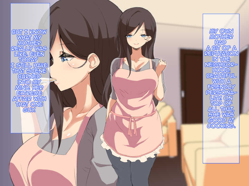 [Shiashiya] Mukashi Kazoku o Uragitta Haha wa Yappari Ima mo Dosukebe deshita|The Mother that Betrayed the Family Long Time Ago is Still Really Slutty Even Now[English][Amoskandy] - Page 2