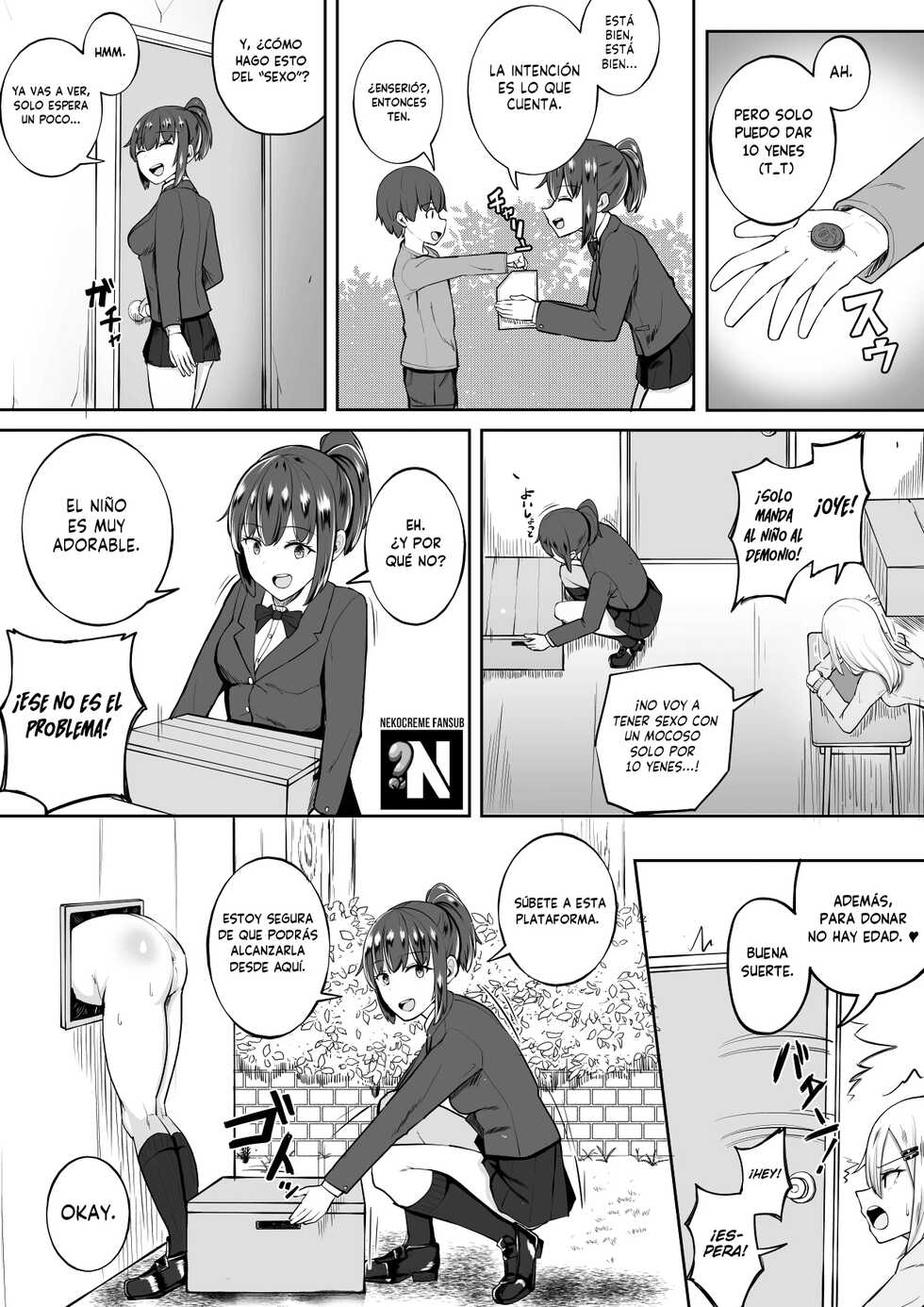[kandzumena hibi] Kabe Shiri Bokin | Pared Recaudadora de Fondos [Spanish] [NekoCreme] - Page 10