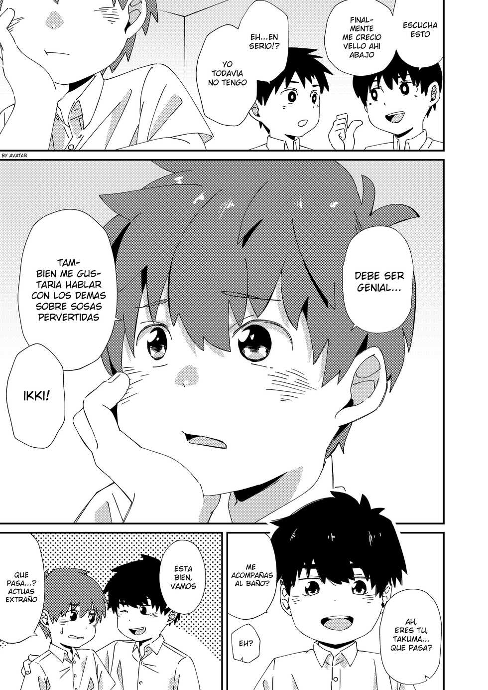 [Koufuku Iinchou (Happy)] Misete yo | Show me yours [Spanish] [Avatar-kun] [Digital] - Page 3