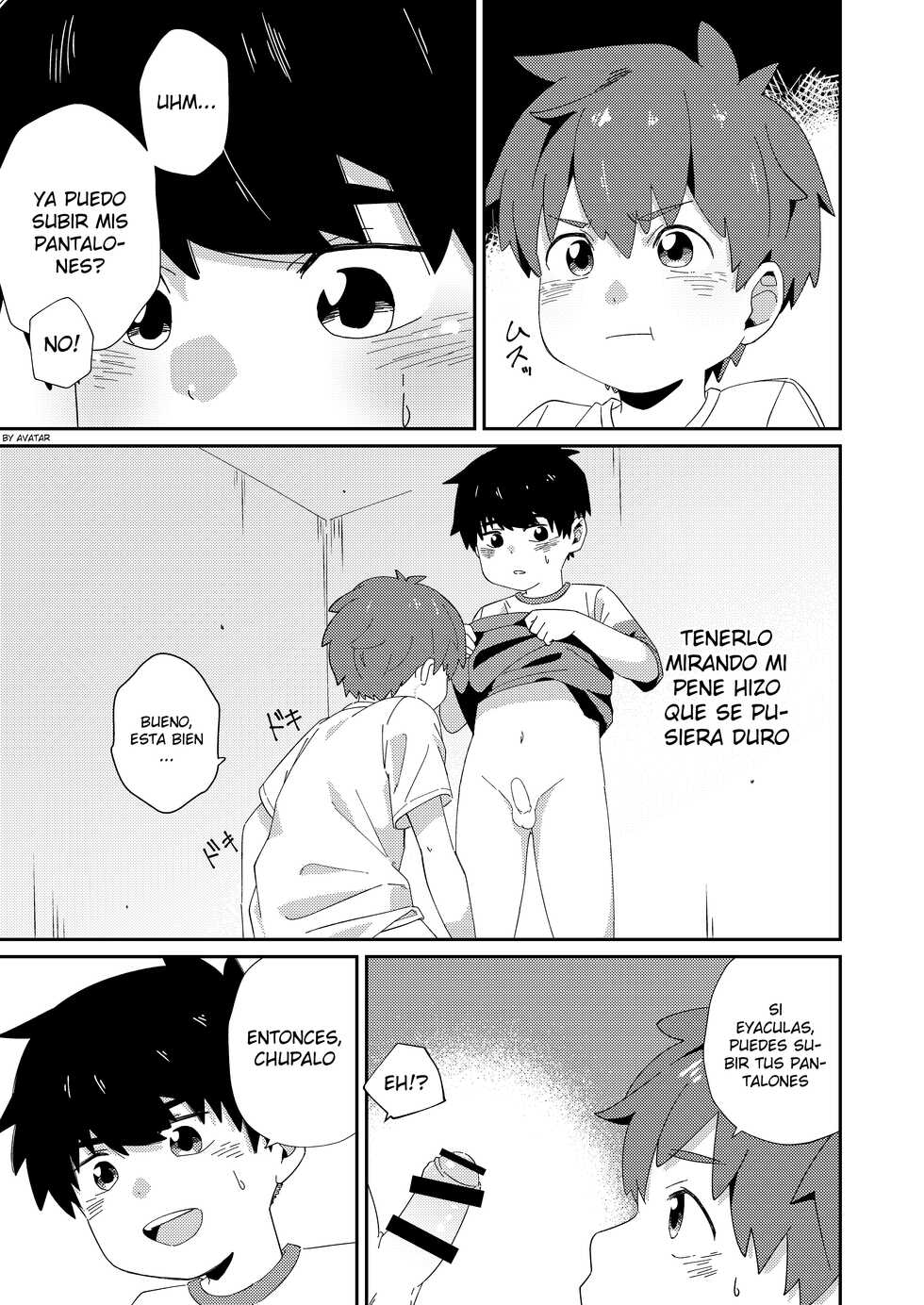 [Koufuku Iinchou (Happy)] Misete yo | Show me yours [Spanish] [Avatar-kun] [Digital] - Page 9