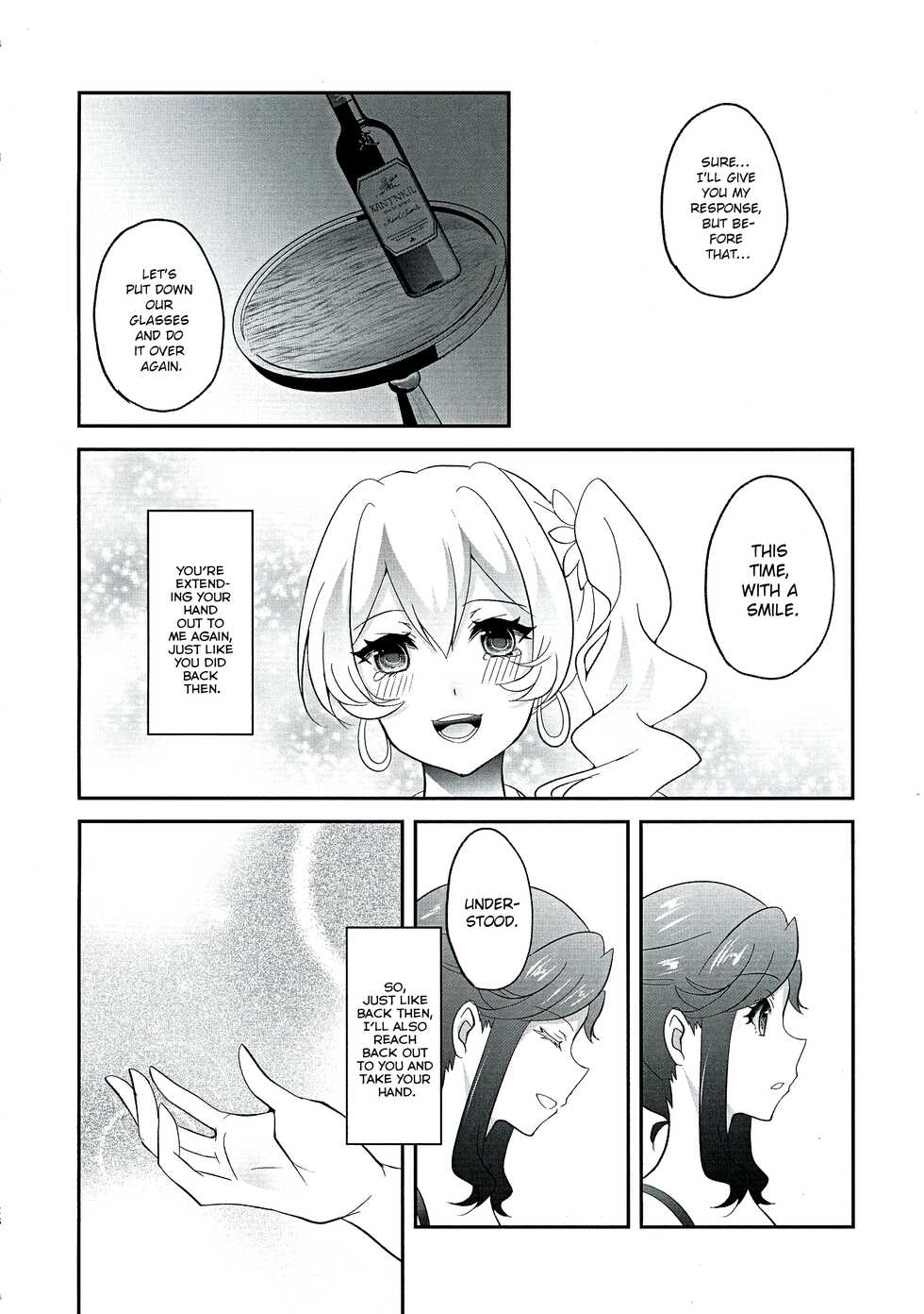 (Revue Star Theater 2) [Chikoworld (Chikoile, Tanukichi)] Yowasete yo Konya dake | Let Me Be Tipsy, Just For Tonight  (Shoujo Kageki Revue Starlight) [English] [0mniessence] - Page 13