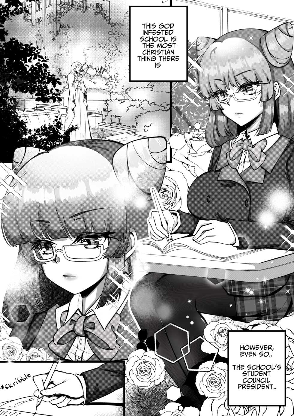 [Artist: puchik0] The Retarded President Put me up in a Different kind of Detention - Page 2