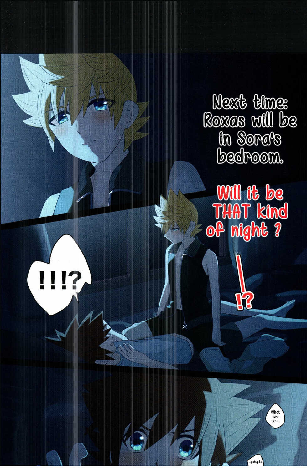 (TWINKLE MIRAGE 14) [Marudan. (Mizuna Sai)] Tasogaredoki (Kingdom Hearts) [English] - Page 19