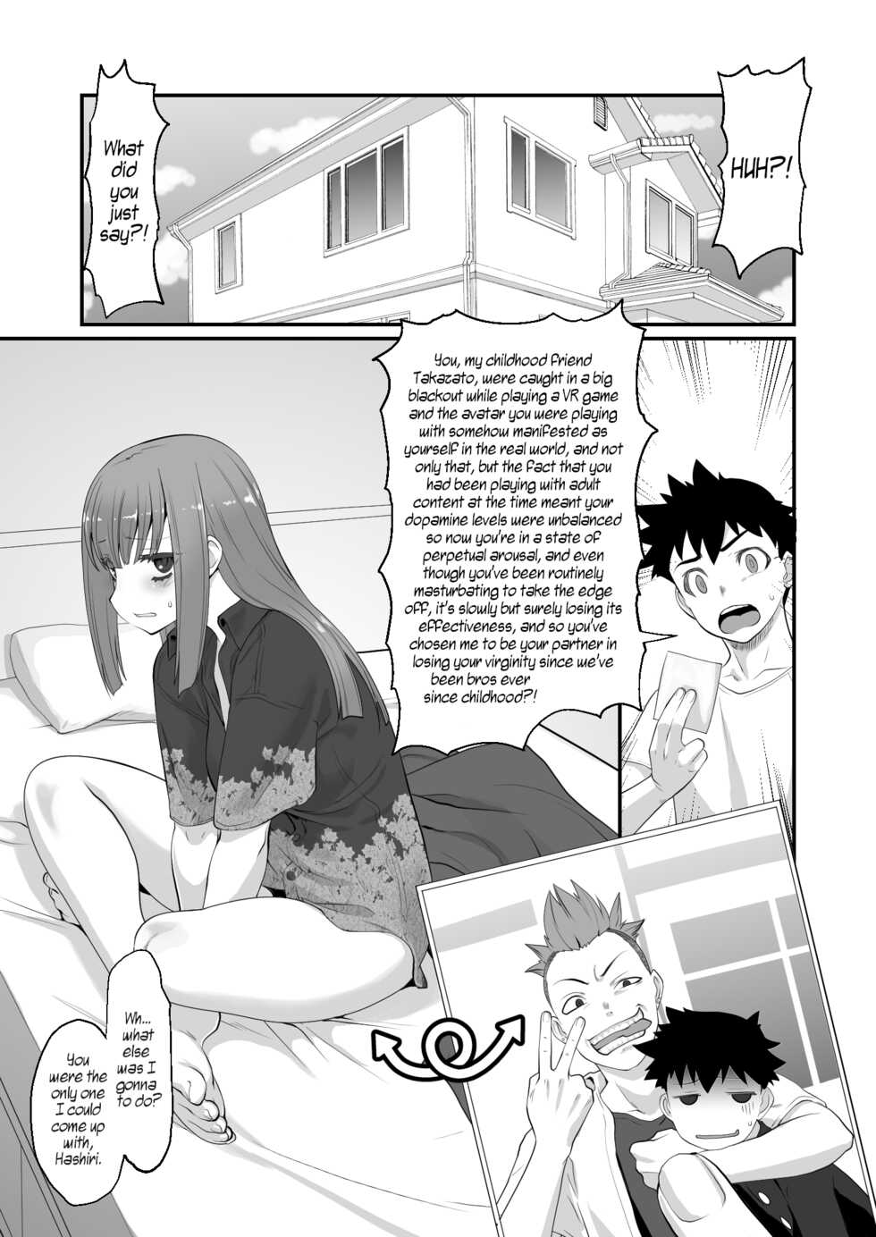[Ruu Kikaku (Ruuen Rouga)] Furyou-kun Moto Pashiri no Onna ni Naru | The Former Thug Who Become A Female Sex-Friend [English] [WisdomWapiti] [Digital] - Page 2
