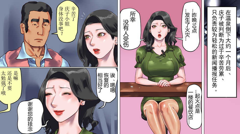 [納屋] 堕とされた美人キャスター・慶子 第二部 肛虐監禁病棟・悪夢の実験用牝編（有条色狼汉化） - Page 2